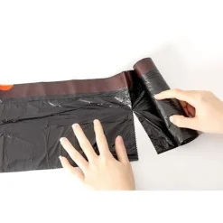 New 10 liters sopsäckar, sopsäckar med dragsko, 75 påsar -