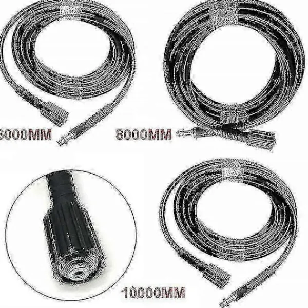 New 2024 Lämplig För Kärcher K2 K3 K4 K5 6m / 8m / 10m Högtryckstvättslang 8m