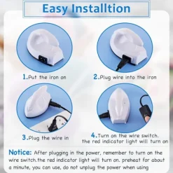 Hot 2025 Lämpligt Mini Hantverksjärn Mini Värmepress Mini Järn Bärbar Handhållen Värmepress Litet Järn med Laddningsbas