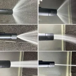 Hot 15 m Högtryckstvättspistol för biltvätt Aluminiumlegering Slangpistol Korskoppling