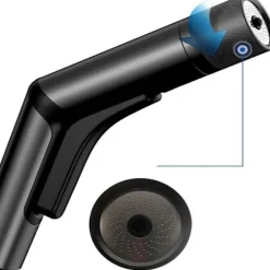 Hot 15 m Högtryckstvättspistol för biltvätt Aluminiumlegering Slangpistol Korskoppling