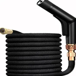 Hot 15 m Högtryckstvättspistol för biltvätt Aluminiumlegering Slangpistol Korskoppling