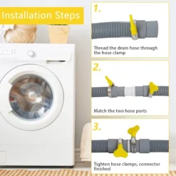 Online 1,5 m Tvättmaskinslang Tvättmaskin Avloppsslang Förlängning Diskmaskinsslang Förlängning Tvättmaskin Avloppsslang Universal Avloppsslang Diskmaskin D | Fyndiq