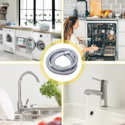 Online 1,5 m Tvättmaskinslang Tvättmaskin Avloppsslang Förlängning Diskmaskinsslang Förlängning Tvättmaskin Avloppsslang Universal Avloppsslang Diskmaskin D | Fyndiq