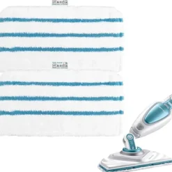 Best 2 Mikrofiberdukar för Black and Decker Ångmoppar FSMP20 Ångmopp för Black Decker FSM1630, FSM1616, FSMH13E5, FSM1321, FSM1605