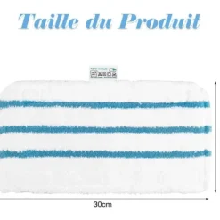 Best 2 Mikrofiberdukar för Black and Decker Ångmoppar FSMP20 Ångmopp för Black Decker FSM1630, FSM1616, FSMH13E5, FSM1321, FSM1605