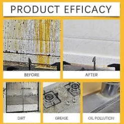 Hot 120 ml Kraftfull Köksavfettningsspray För Oljefläckar - Effektiv Rengöring För Spishällar, Köksfläktar Och Köksytor