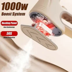 Sale 2025 Ångdammsugare för Kläder, 1000W Portabel Handhållen Klädångare