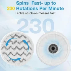 Online 10 ångmopp tvättbara rengöringspads