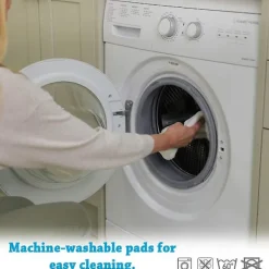 Sale 4 Ångmoppdukar, Triangulära Mikrofiber Ångmoppdukar, Tvättsbara Ersättningsdukar för Ångmopp för Rengöring av Olika Golv