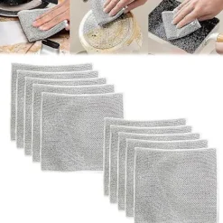 Best 2023 Ny multifunktionell repfri disktrasa av ståltråd, japansk diskhandduk av ståltråd, mångsidiga disktrasor av ståltråd för vått och torrt, skrubbar och rengör 10 Pcs | Fyndiq