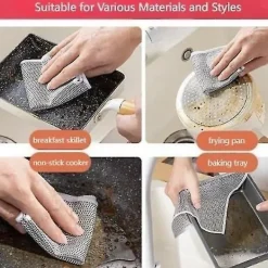 Hot 10 nya multifunktionella disktrasor i stål som inte repar, multifunktionella