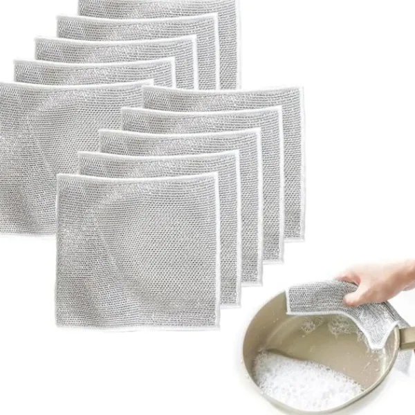 Hot 10 nya multifunktionella stålrengöringsdukar, reptåliga