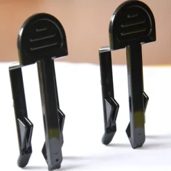 Clearance 2 pack hållare till soppåse, soppåsen, papperskorg Svart