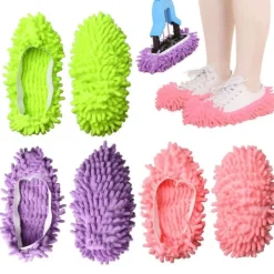 Best 3 par / 6 st dammsugarskor (1 storlek)