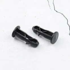 Online 3 par gångjärnsbultar gångjärnstappar för soptunnlock för att passa 240/120/100/60l utomhussoptunnor, 65 mm x 18 mm, svart plast