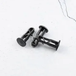 Sale DAO 3 Par Gångjärnsbultar Gångjärnstappar För Soptunnalock Passar 240/120/100/60l Utomhussoptunnor, 65mm X 18mm, Svart Plast [db]