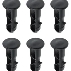 Sale FMYSJ 3 Par Gångjärnsbultar Gångjärnsstift För Soptunna Lock Behållare Passar 240/120/100/60l Utomhus Sopkärl, 65mm X 18mm, Svart Plast (FMY)