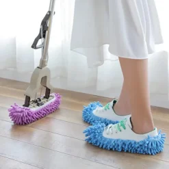 Outlet 5 Par Multifunktionella Dammvippor Mopptofflor Skoskydd, Mjuka