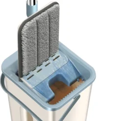 Discount 360° Platt Press Mikrofiber Mopphink Set, 1 Moppset + 2 Dynor