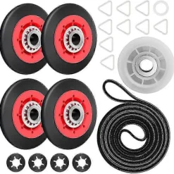 Clearance 4392067 Reparationssats för torktumlare för , , , Torktumlare Inkluderar WPW10314173 Trumrulle