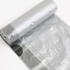 Outlet 5 Rullar 50x60 cm 75 ST Sopsäckar, Sopsäckar med Dragsko Stora Starka Oparfymerade Universella Avfallspåsar Soptunnor För Kök