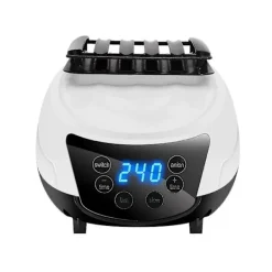 Sale 1 Set Elektrisk Klädtork Med Timer Tyst Ljudlös Fjärrkontroll Portabel Elektrisk Varmluftstork Klädtorkmaskin Tvätt Kaesi