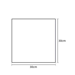 New 1 set rengöringsdukar, brun, 25*25cm, 5 stycken, Färg: Stil4