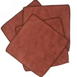 Discount 1 set rengöringsdukar, brun, 25*25cm, 5 stycken, Färg: Stil1