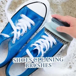 New 1 set rengöringsverktyg klädborstar skoborstar skoborste klädtvätt skoborste bärbar borste