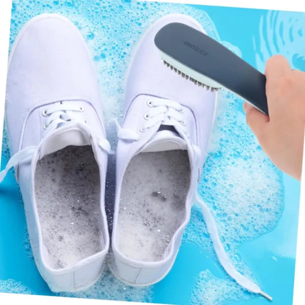 New 1 set rengöringsverktyg klädborstar skoborstar skoborste klädtvätt skoborste bärbar borste