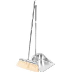 Discount 1 Set Sop och Skyffel Handtag Sopskyffel Rengöringstillbehör för Hemmet