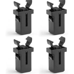 Hot 4 Slitstarka Spännen för Soptunnor, Kompatibla med Brabantia Soptunnor, Vattentät Touch Top