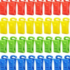 Sale 40 Sock Clips för Tvättmaskin och Torktumlare Sockhållare Tvättmaskin med Krokar Strumpor med Sock Clip Direkt i Lådan Utan att Vika Strumpor