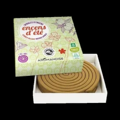 Hot AROMANDISE 40 spiraler av myggavvisande naturlig rökelse 7h