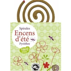 AROMANDISE 50 spiraler av naturlig myggavvisande rökelse 7h