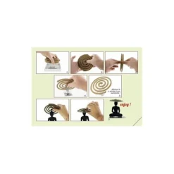 AROMANDISE 50 spiraler av naturlig myggavvisande rökelse 7h