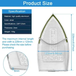 Discount 1 st (228 * 123 cm) Strykjärnsskydd med Teflon-sula Universal