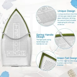 Discount 1 st (228 * 123 cm) Strykjärnsskydd med Teflon-sula Universal