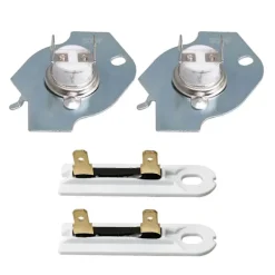 New 4 st 3399848 & 694511 Termosäkring Kit Ersättning för Maytag Torktumlare