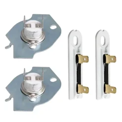 New 4 st 3399848 & 694511 Termosäkring Kit Ersättning för Maytag Torktumlare