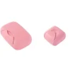Best NICEGOU 1 st 11,5*7,5*4 cm och 1 st 7*7*4 cm rosa tvålkopp, tvålförvaring för resor och utomhusaktiviteter