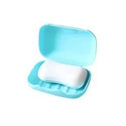 Best NICEGOU 1 st 11,5*7,5*4 cm och 1 st 7*7*4 cm rosa tvålkopp, tvålförvaring för resor och utomhusaktiviteter