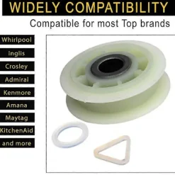 Online 10 ST 279640 Torktumlare Spännrulle Ersättning för & Torktumlare - Ersätter 3388672 697692 AP3094197 W104680