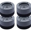 Hot 4 st Anti Vibrationskuddar Anti-Vibrationskudde Universal Tvättmaskin Föt Stabilisator Pede
