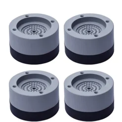 4 st Anti-vibrationsdynor Halksäkra Tvättmaskinsfötter Ljudreducerande Matta