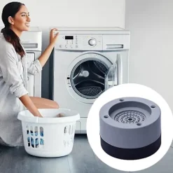 4 st Anti-vibrationsdynor Halksäkra Tvättmaskinsfötter Ljudreducerande Matta