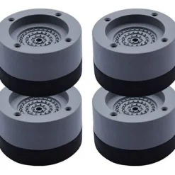 Outlet 4 st Anti-vibrationsdynor Universal Tvättmaskin Anti-vibrationsdynor Fot Stabilisator Sockel För Tvättmaskin Kylskåp