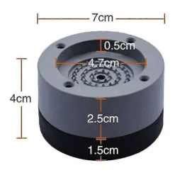 Clearance unbranded 4 st Anti-vibrationsdynor Universal Tvättmaskin Anti-vibrationsdynor Fot Stabilisator Sockel För Tvättmaskin Kylskåp