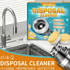 24 st Avfallskvarn Rengörare, Köksvask Avfallskvarn Uppfräschare, Luktborttagare och Rengörare